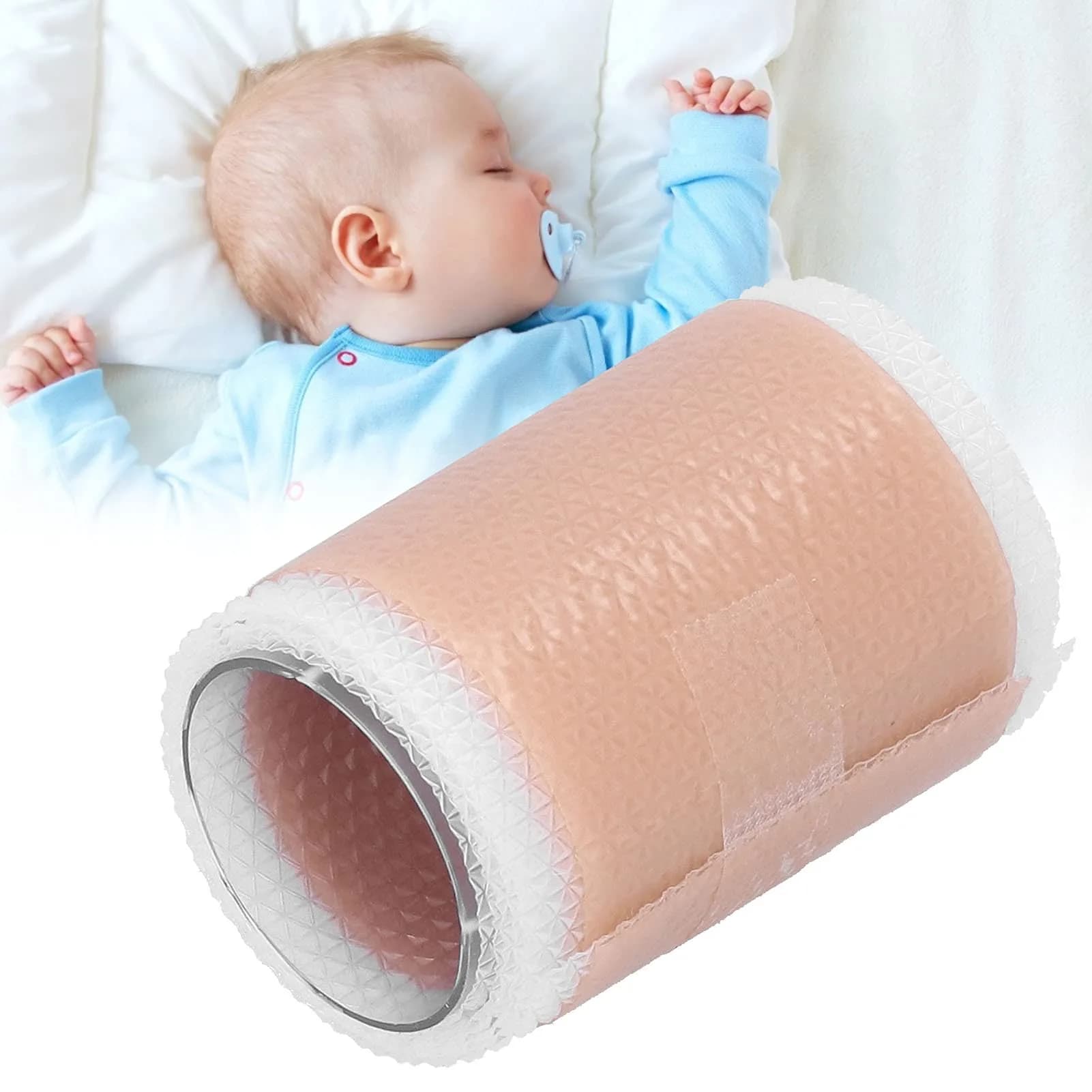 Brrnoo Auricle Correction Patch 50cm x 4cm (1.97in x 1.6in) | Corrects Protruding Ears for Infants