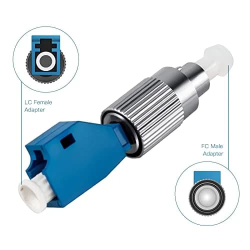 Moocci Fiber Adapter FC to LC | Low Loss, High Compatibility, Optical Fiber Connector (120 characters) thumbnail 4