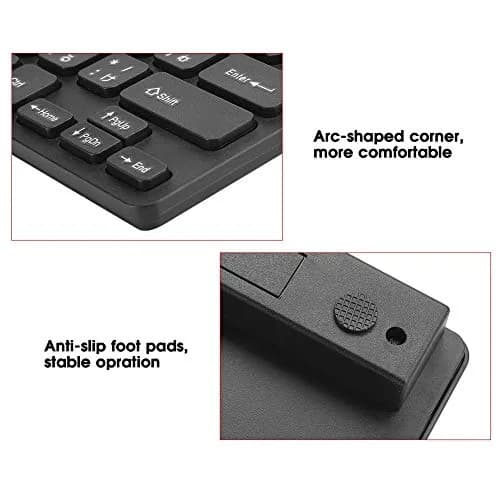 ASHATA Wired Mini Japanese Keyboard 78 Keys | Compact, Durable & Compatible with PC & Laptop thumbnail 2