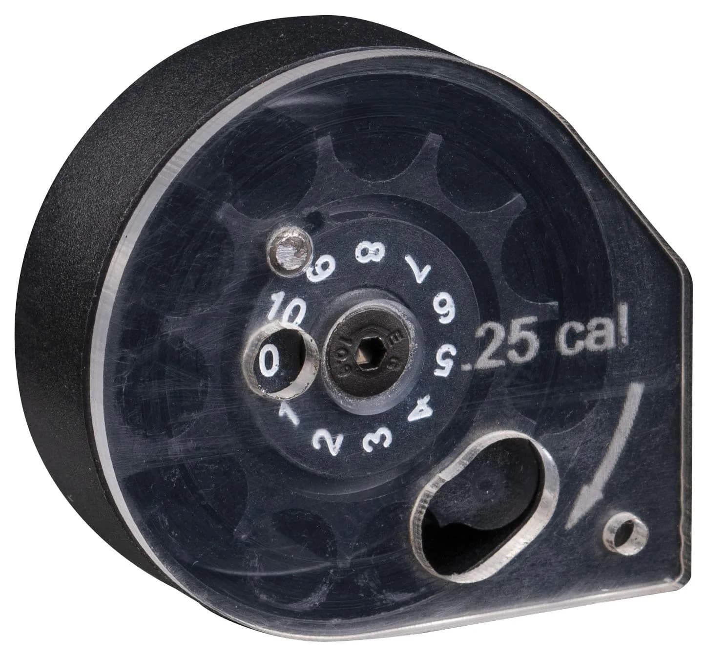 Benjamin RC2510 Akela/Kratos/Cayden .25-Caliber 10-Shot Auto-Indexing Pellet Magazine | Compatible with Benjamin Air Rifles — Black