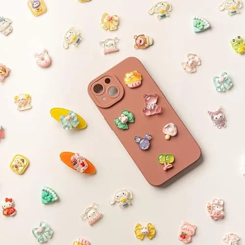 LEEXINLUU Slime Charms Cartoons Set, 25pcs | Assorted Resin Flatbacks for DIY Crafts & Scrapbooking thumbnail 6