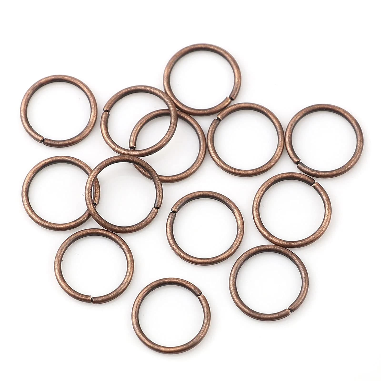 HDSupplies 200 Pieces - 3mm Jump Rings Antique Copper Tone Extra Small | Jewelry Findings