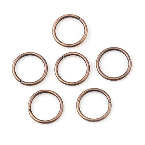 HDSupplies 200 Pieces - 3mm Jump Rings Antique Copper Tone Extra Small | Jewelry Findings thumbnail 3