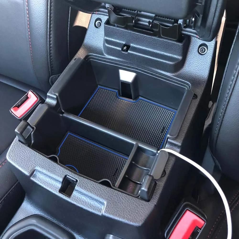 EDBETOS Blue Center Console Organizer Tray for Jeep Wrangler JL/JLU & Gladiator JT - view 4
