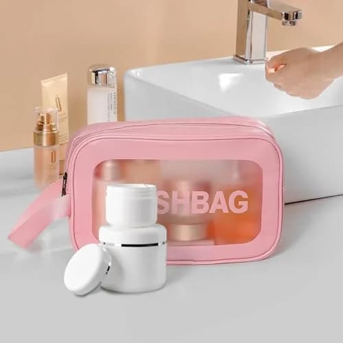 QUUPY 6Pcs 250g White Plastic Cosmetic Jars | Leakproof Refillable Containers for Face Cream & Lip Balm thumbnail 4
