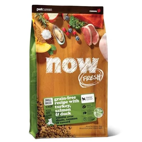 Now Fresh Small Breed Senior Dry Dog Food, Turkey, Salmon & Duck, 3.5 lb | Supports Joint & Digestion thumbnail 1
