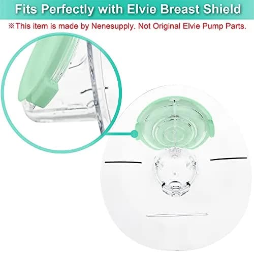 Nenesupply Pump Seals Compatible with Elvie Breast Pump Parts | Medical Grade Silicone, 2 pcs thumbnail 3