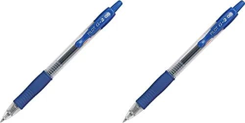 PILOT G2 Premium Gel Pens, Extra Fine Point, Blue Ink, 24 Count (2 Pack) | Smooth Writing, Refillable, Long-Lasting thumbnail 1