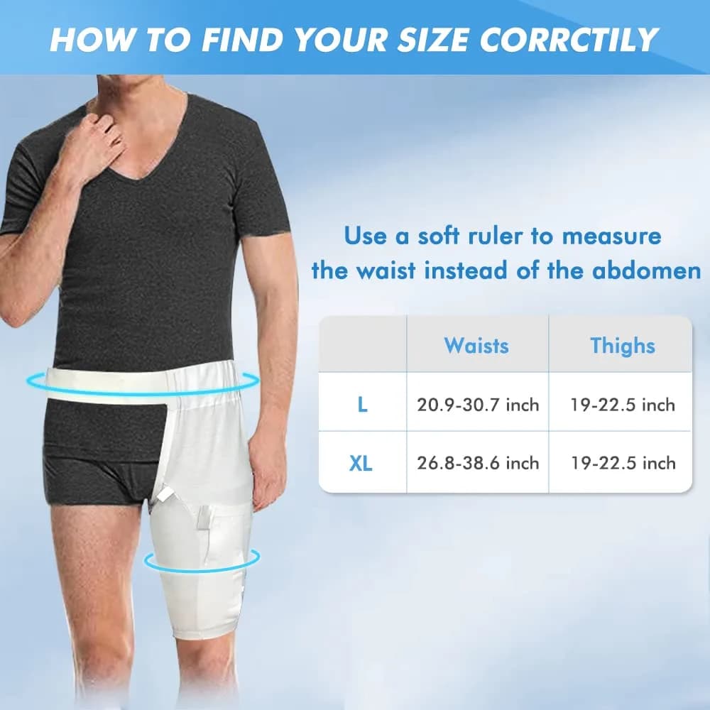 Mistuki Catheter Leg Bag Holder with Waist Belt & Thigh Pockets, Size L (118g) | Secure Tube Stabilization Device - view 2