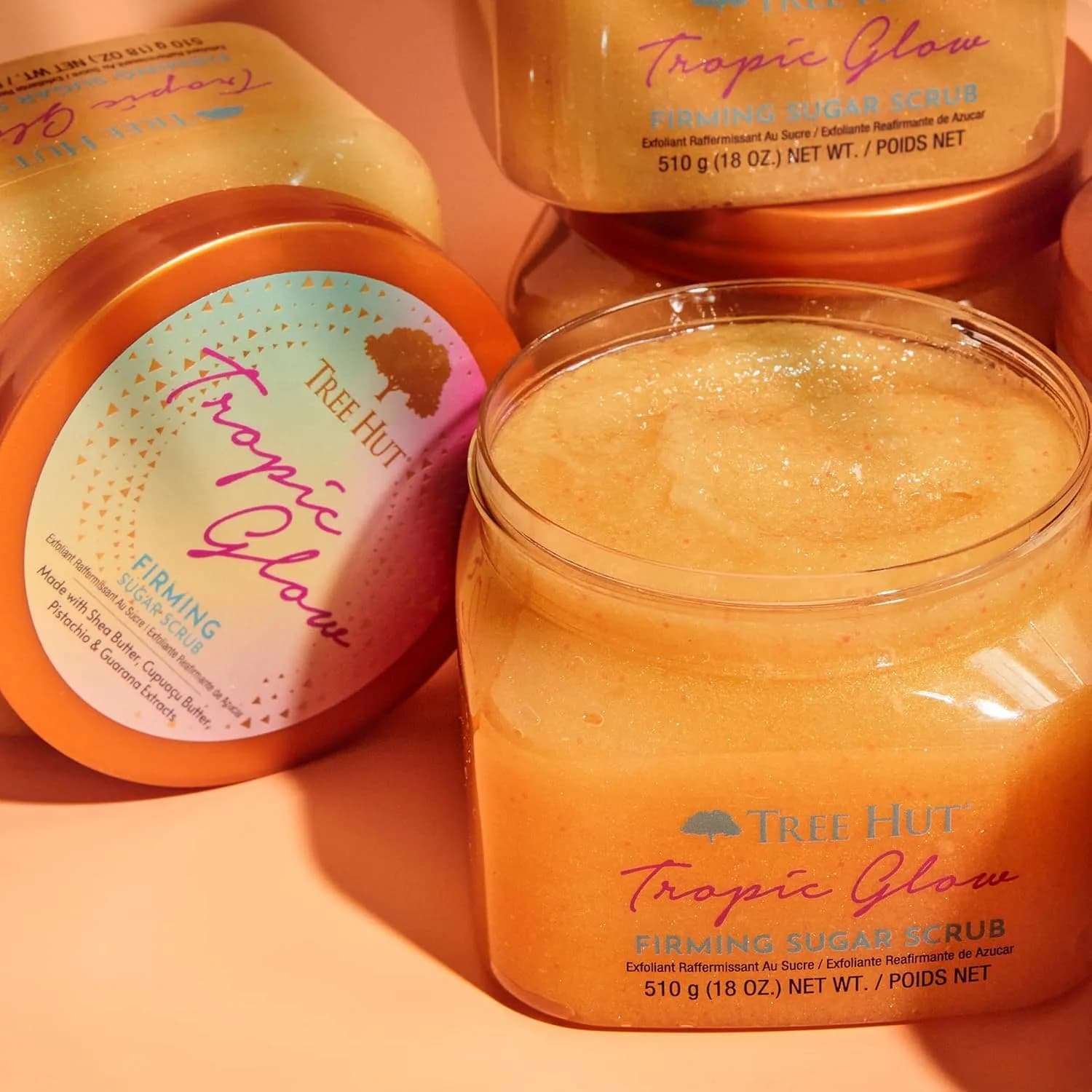 Tree Hut Tropic Glow Sugar Body Scrub with Shea Butter, 510g (18 oz) | Exfoliating & Hydrating for Smooth Skin thumbnail 6