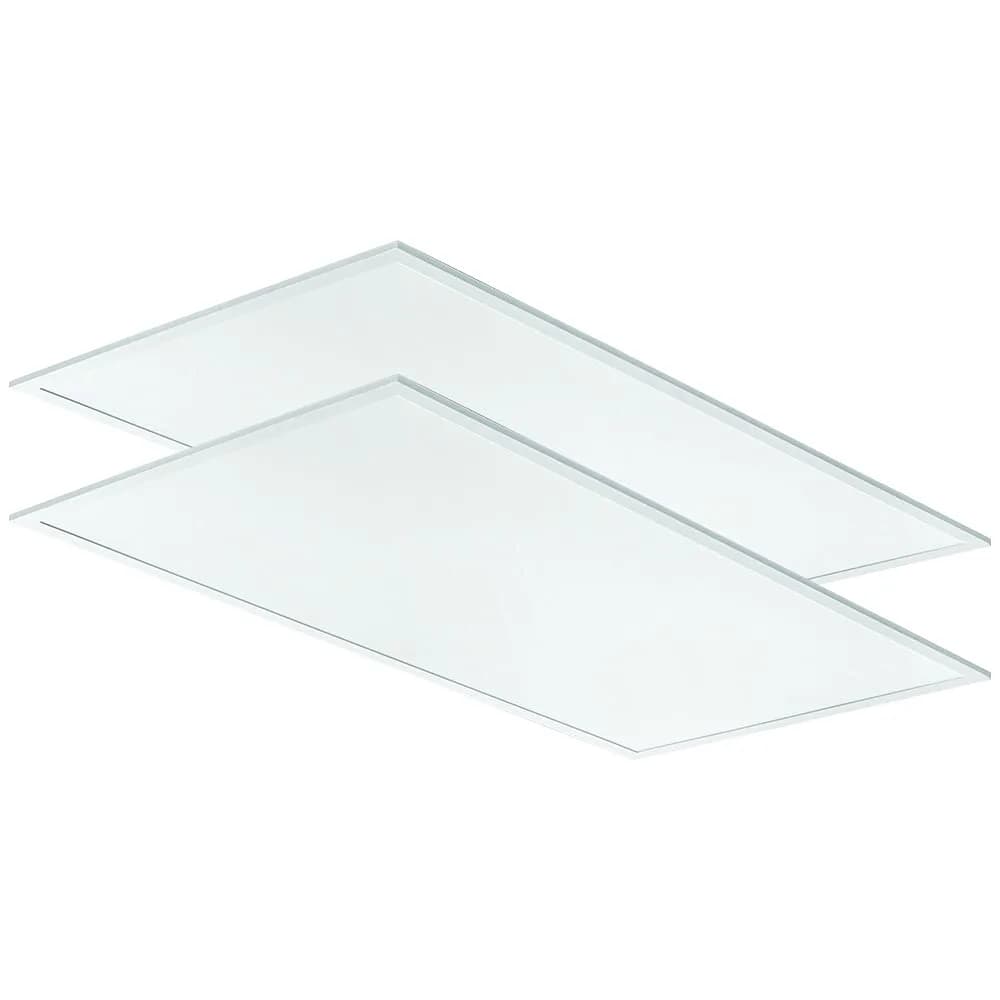 Lithonia Lighting CPX 2x4 LED Flat Panel Light Adjustable Lumens & CCT | 50,000-Hour Lifespan, Damp Location Certified — 4000 Lumens, Cool White