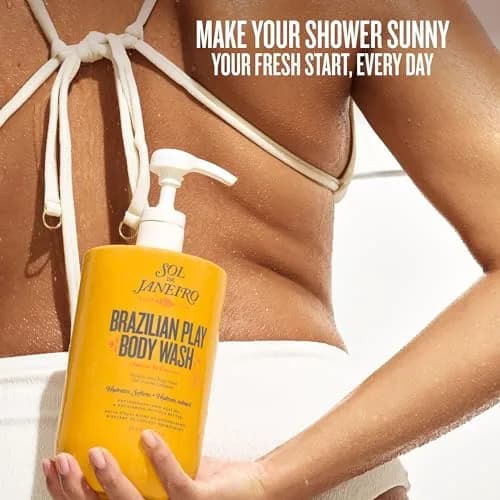 Sol de Janeiro Brazilian Play Moisturizing Shower Cream Gel Body Wash 1L (33.8 Fl Oz) | Sulfate-Free Hydration with Cheirosa 62 Fragrance thumbnail 7
