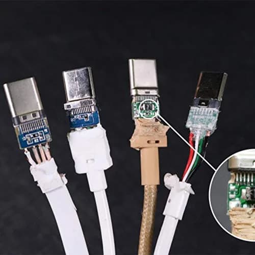 ANMBEST 10PCS USB 3.1 Type C Connector 24 Pins Male Female Plug Socket | 5Gbps Data Transfer & 3A Charging thumbnail 6