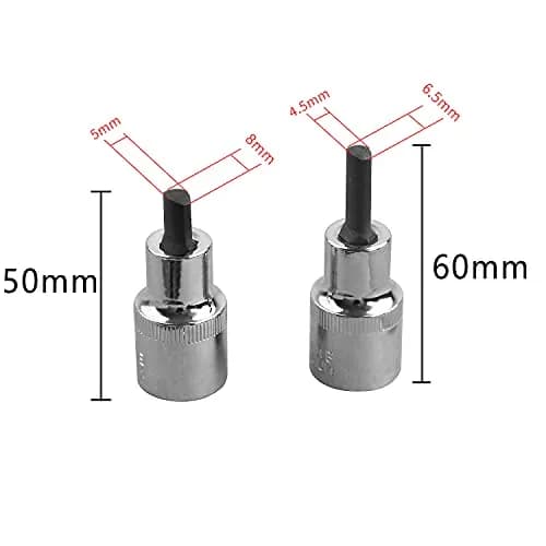 DPTOOL Suspension Strut Spreader Socket Set (2 Piece, 2 Sizes) | Fast & Easy Removal of Struts thumbnail 6