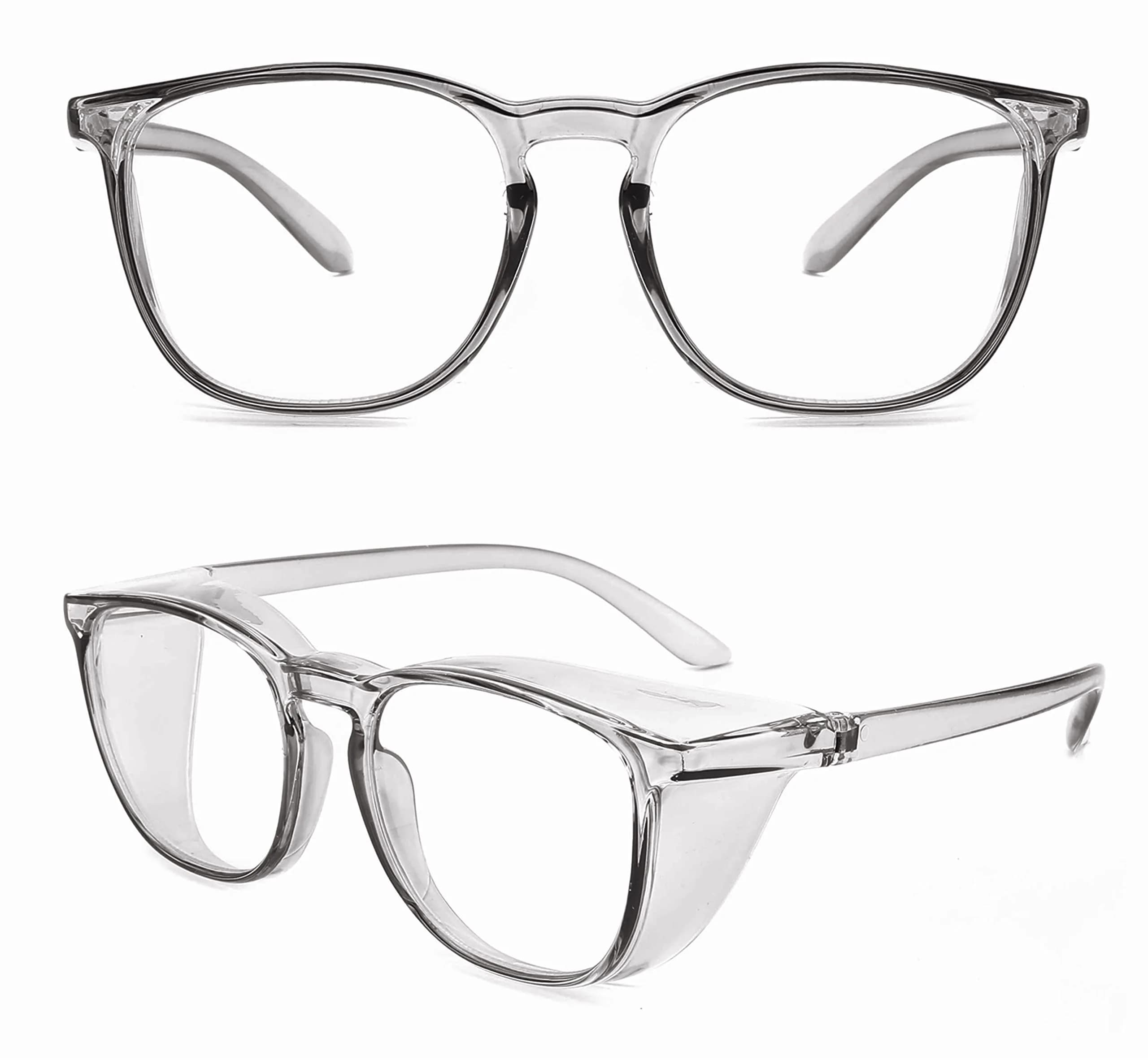 Alsenor Anti-Fog Safety Glasses with Blue Light Blocking & UV Protection | Medium