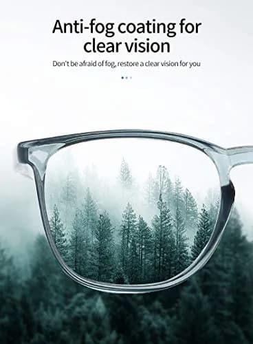 Alsenor Anti-Fog Safety Glasses with Blue Light Blocking & UV Protection | Medium thumbnail 6