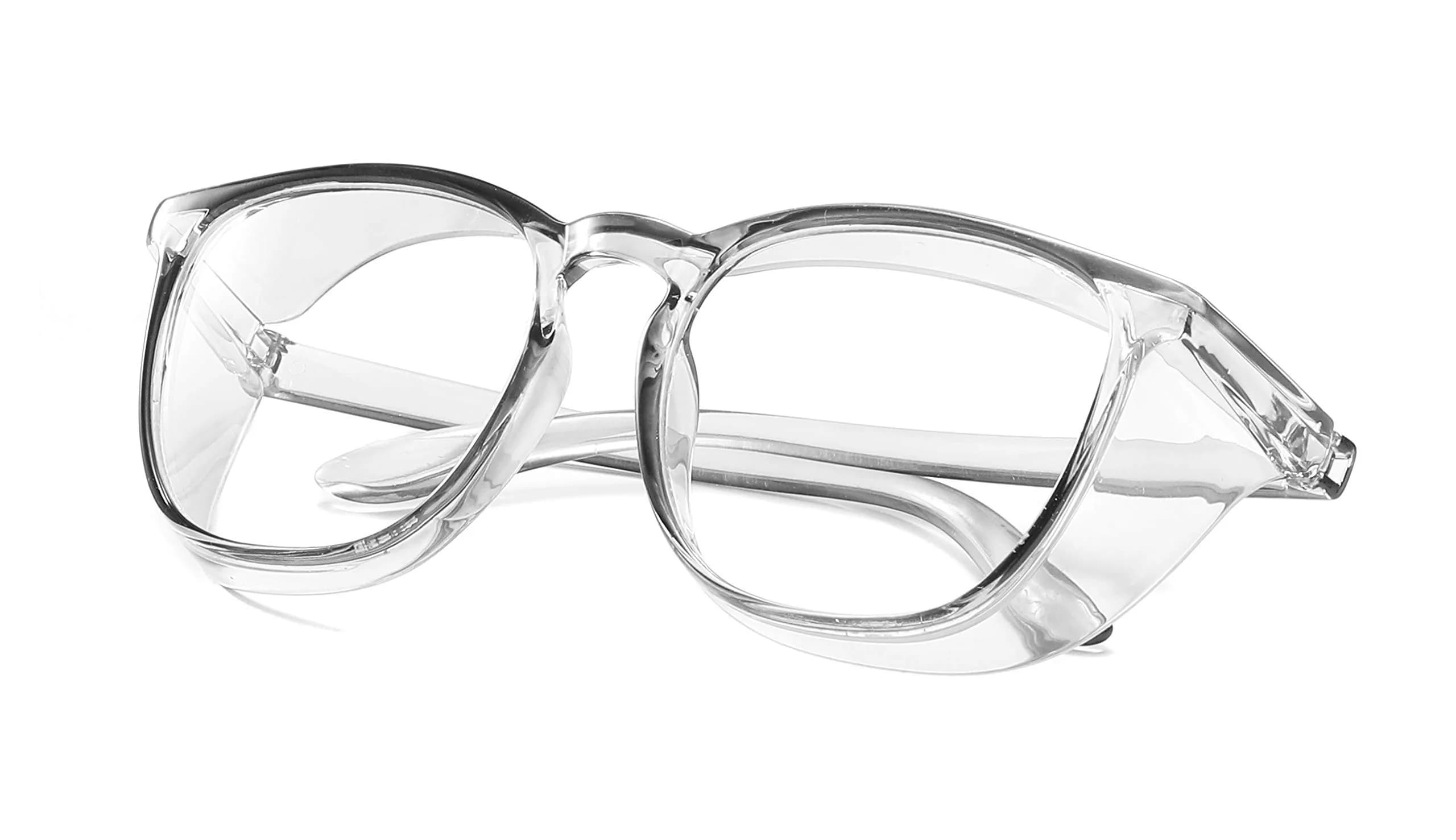 Alsenor Anti-Fog Safety Glasses with Blue Light Blocking & UV Protection | Medium - view 2