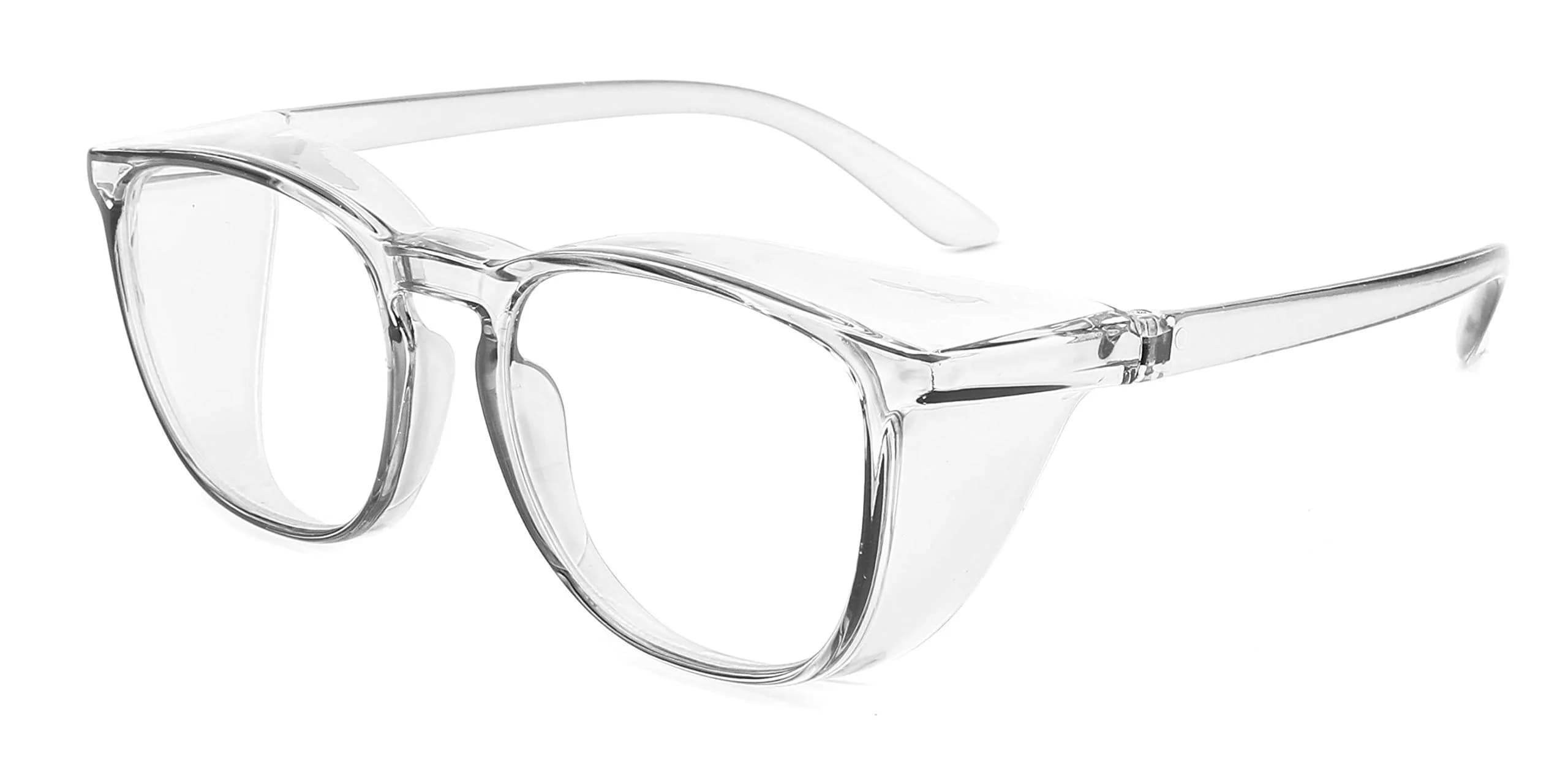 Alsenor Anti-Fog Safety Glasses with Blue Light Blocking & UV Protection | Medium - view 3