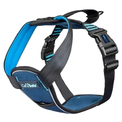 Carsafe Crash Tested Dog Safety Harness Size S | Certified Up to 32kg/70lbs, Reflective & Breathable thumbnail 1