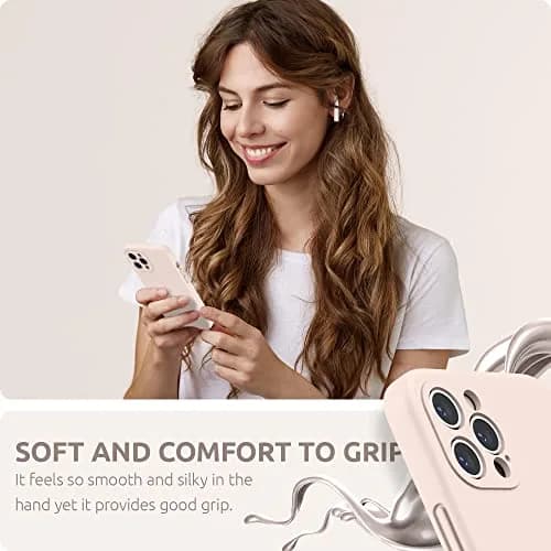 SURPHY Liquid Silicone Case for iPhone 12 Pro Max (6.7 inches) | Camera Protection, Microfiber Lining thumbnail 6
