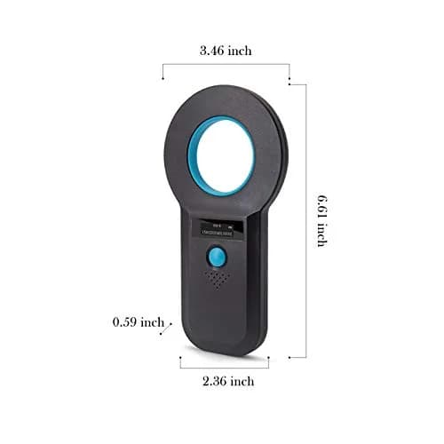 Smoostart Microchip Scanner ISO11784/85 FDX-B/EMID with PC Upload | Blue thumbnail 7