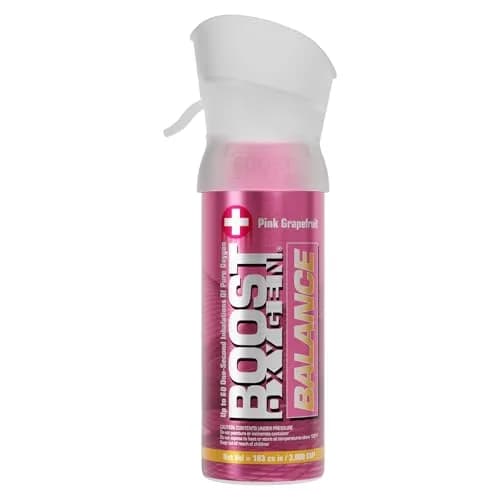 Boost Oxygen Pocket Size Balance Pink Grapefruit 3L Canister | Portable Respiratory Support thumbnail 1