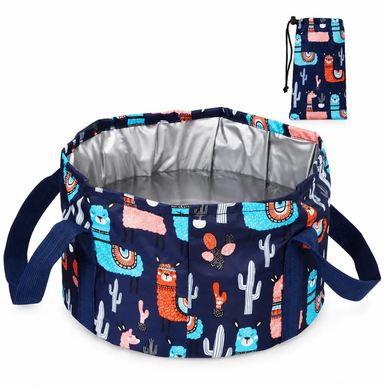 Saiveina Collapsible Foot Bath Basin for Soaking Feet | Portable & Space-Saving Design - main product image