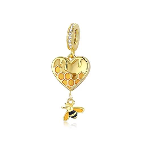 MEETCCY Butterfly Charm 21x12mm | Genuine 925 Sterling Silver Crystal Animal Charm for Bracelets & Necklaces thumbnail 1