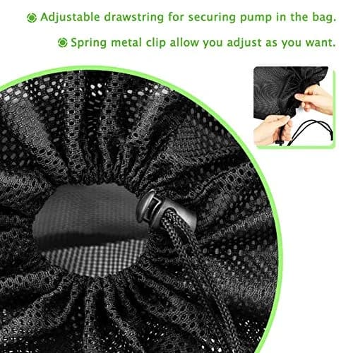 Hecaty Large Pump Barrier Bag 24" x 26" | Heavy-Duty Mesh for Pond Pumps thumbnail 4