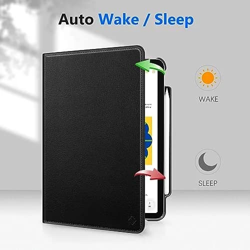 FINTIE Rotating Case for iPad Pro 11-inch (4th/3rd/2nd/1st Gen) | 11 inch, Polycarbonate & Faux Leather, Auto Wake/Sleep thumbnail 3