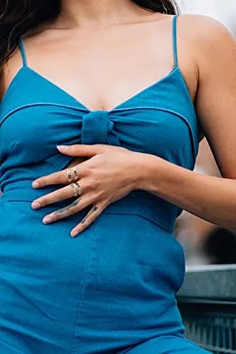 Vrycot This Too Shall Pass Adjustable Stainless Steel Inspirational Band Ring | 1.85 cm (0.73 in) thumbnail 6