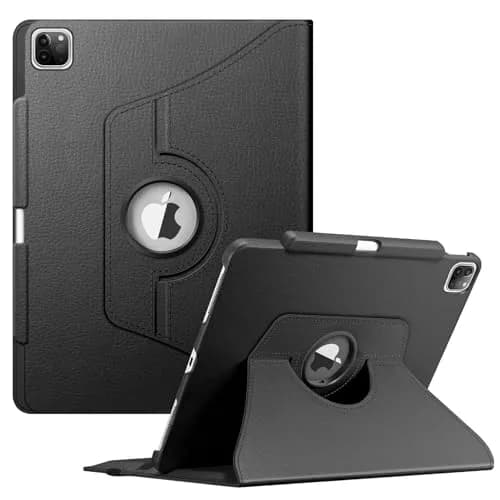 FINTIE Rotating Case for iPad Pro 12.9-inch 6th/5th/4th/3rd Generation | Dual Layer Protection & Auto Sleep thumbnail 1