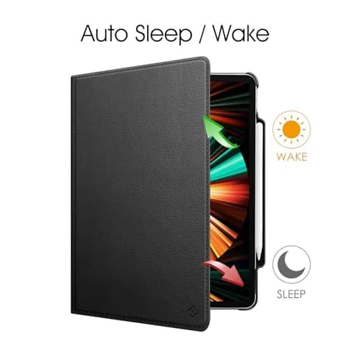FINTIE Rotating Case for iPad Pro 12.9-inch 6th/5th/4th/3rd Generation | Dual Layer Protection & Auto Sleep thumbnail 3