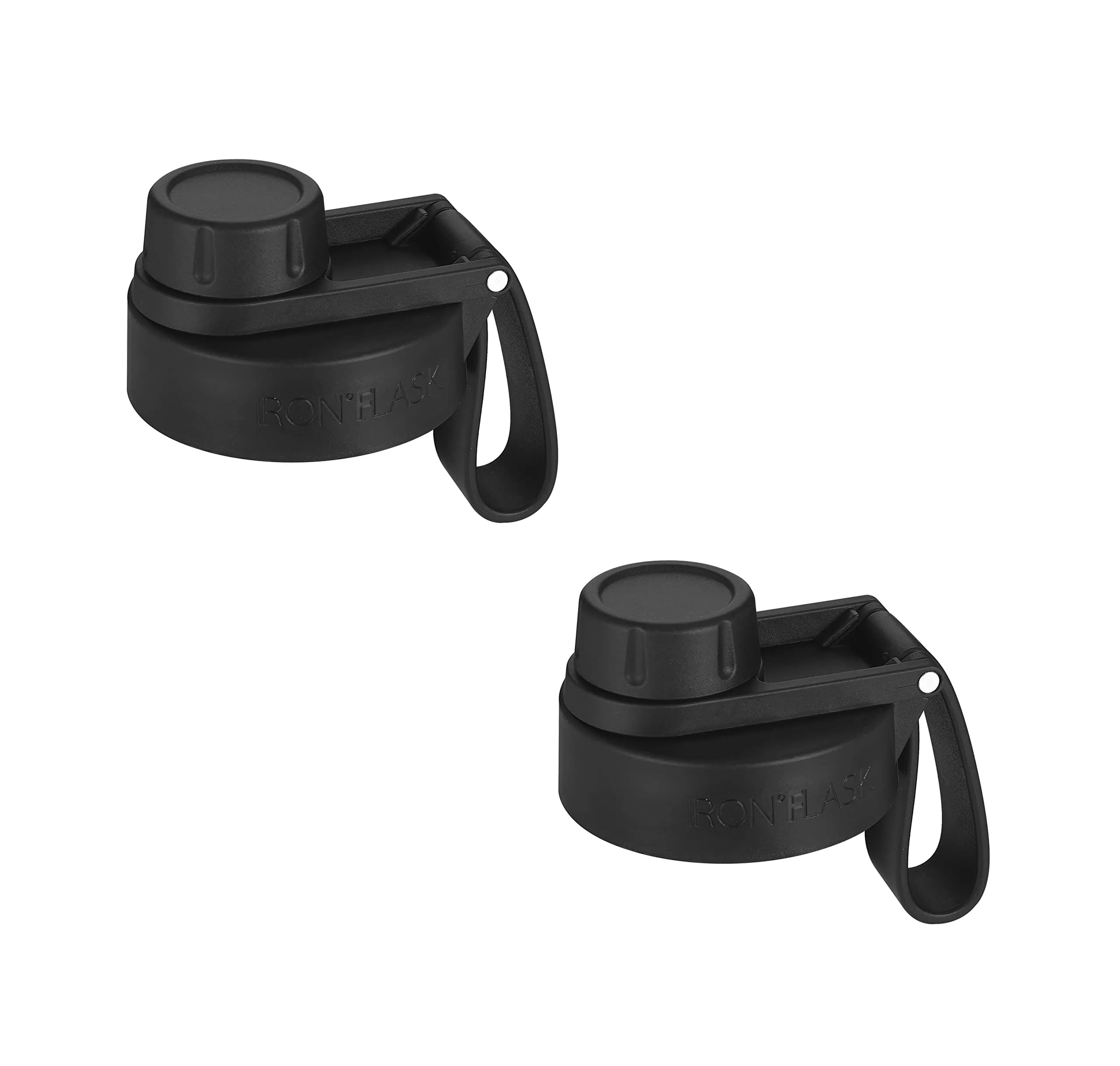IRON °FLASK Spout Lid for Wide Mouth Water Bottles, 2 Pack | BPA-Free & Leakproof Chug Style - main product image