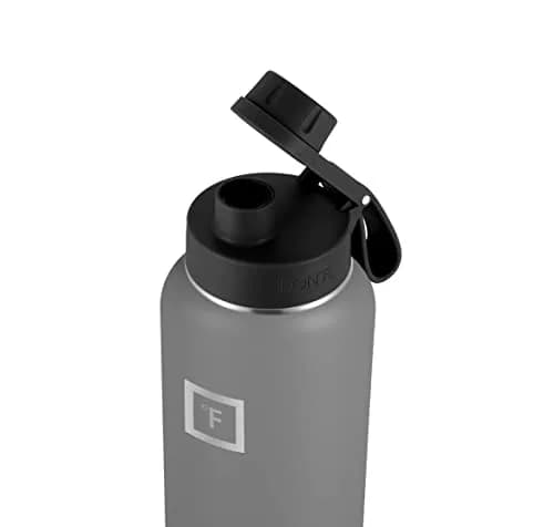 IRON °FLASK Spout Lid for Wide Mouth Water Bottles, 2 Pack | BPA-Free & Leakproof Chug Style thumbnail 4