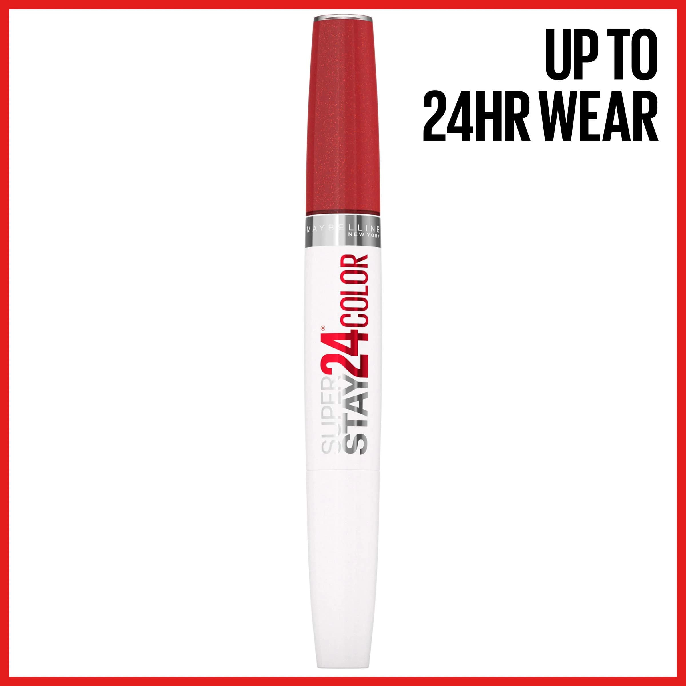 Maybelline Super Stay 24 2-Step Liquid Lipstick & Balm - Brooklyn Sunset, 1 Count thumbnail 3