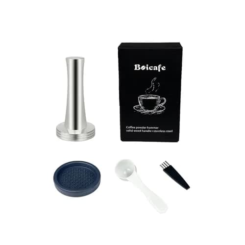 Boicafe Coffee Tamper 40mm 41mm | Stainless Steel Espresso Tamper with Mat & Accessories thumbnail 2