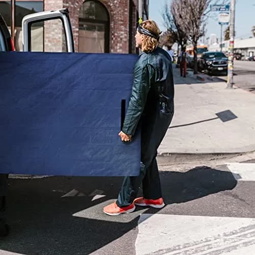 Coldwind Mattress Bags for Moving & Storage Queen Waterproof 82" x 63" x 15" | Heavy Duty Reusable Waterproof Mattress Cover thumbnail 5