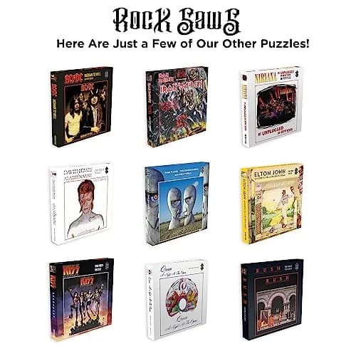 RockSaws Queen Greatest Hits 500 Piece Jigsaw Puzzle | Officially Licensed Queen Merchandise & Collectibles - Glare Free - Precision Fit thumbnail 6