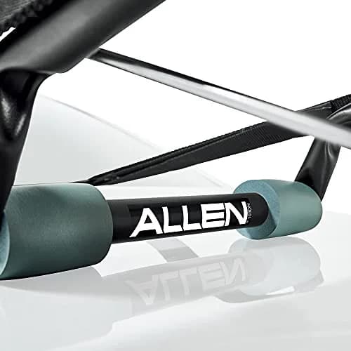 Allen Sports Deluxe 2-Bike Trunk Mount Rack, Model ZN102, Black | Universal Fit for Sedans, SUVs thumbnail 4