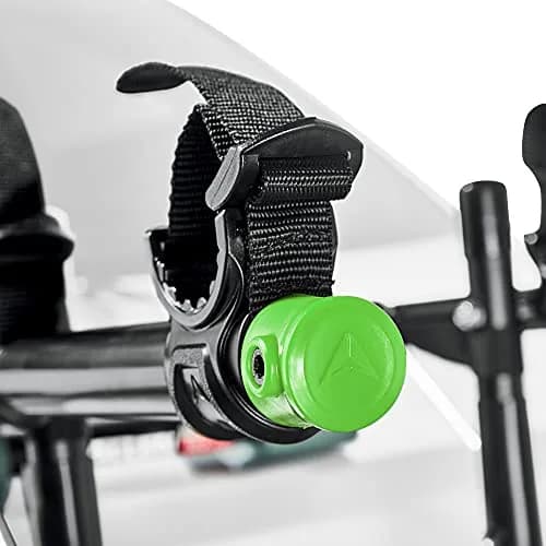 Allen Sports Deluxe 2-Bike Trunk Mount Rack, Model ZN102, Black | Universal Fit for Sedans, SUVs thumbnail 5