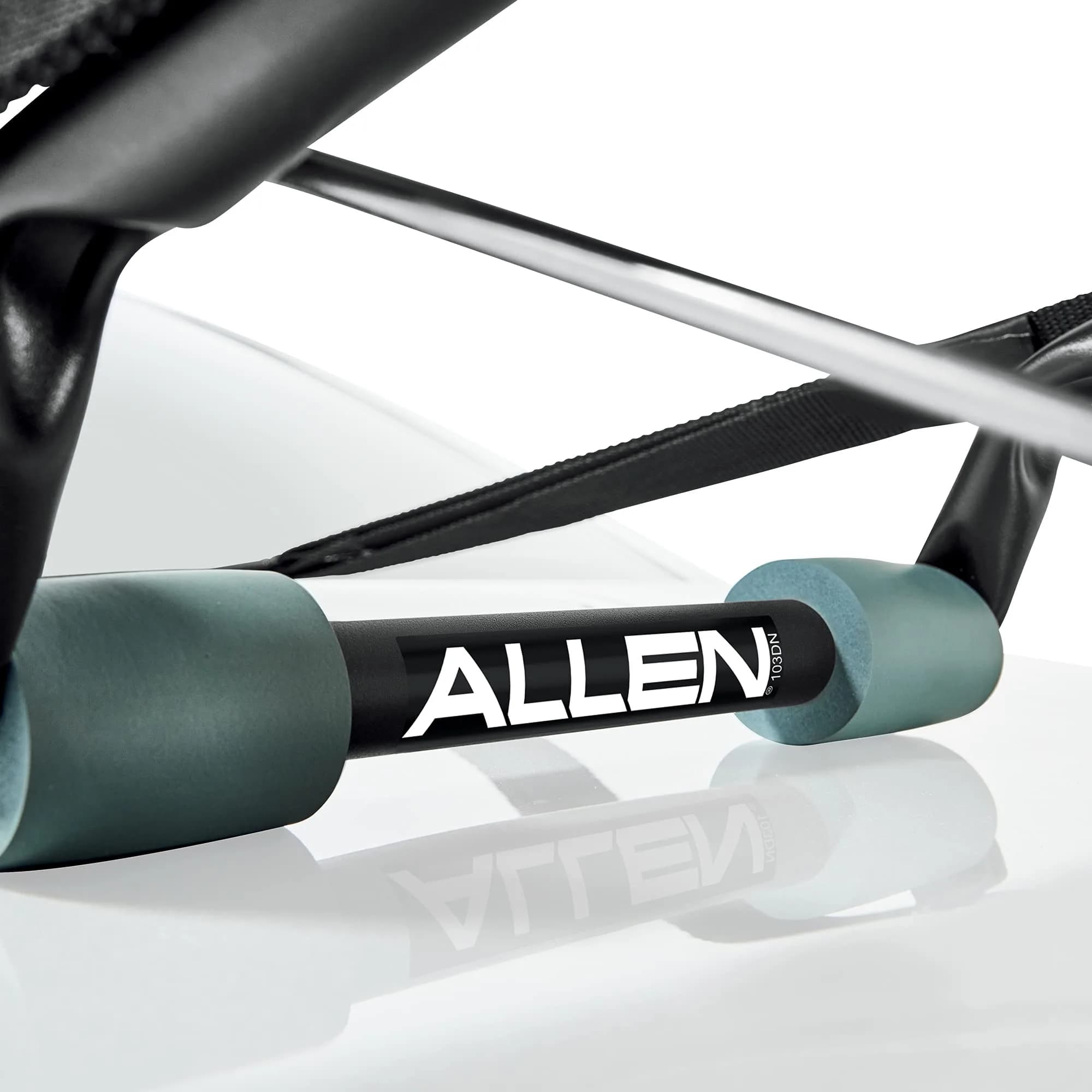 Allen Sports Deluxe 2-Bike Trunk Mount Rack, Model ZN102, Black | Universal Fit for Sedans, SUVs - view 4