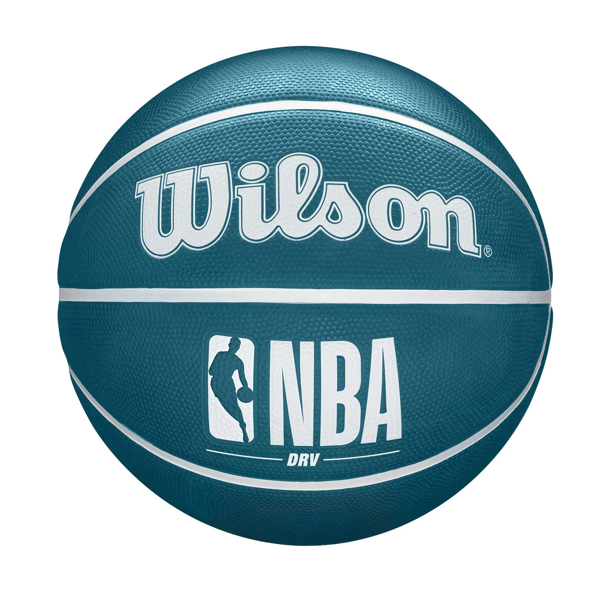 WILSON NBA DRV Series Basketball - DRV Pro, Brown, Size 7 (29.5") | Official NBA Branding & Outdoor Durability — Blue / Size 6 - 28.5" / DRV
