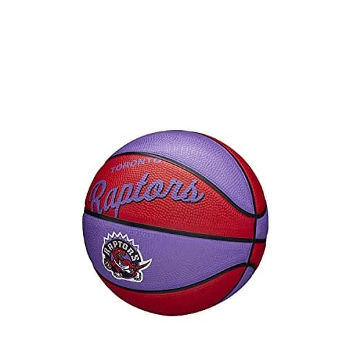 WILSON NBA Team Retro Mini Basketball - Toronto Raptors | Official NBA Mini Ball for Fans & Collectors thumbnail 3