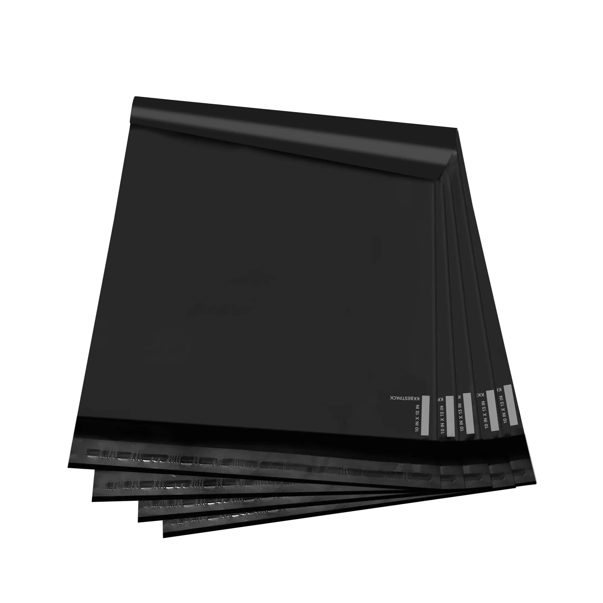 KKBESTPACK Black Poly Mailers 6x9 in, 1000 Pcs | Bulk Shipping Bags for Small Business — Black / 10" x 13" 1000 pcs