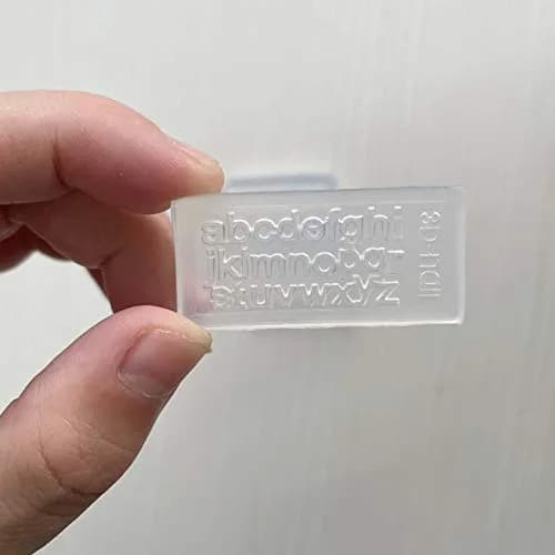 Maiguang 3Pcs Mini Resin Letter Number Molds 4cm (1.6"x 0.8"x 0.2") | DIY Nail Art & Jewelry Pendant Making Tools thumbnail 5