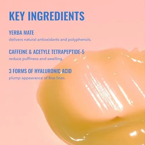 Good Molecules Yerba Mate Wake Up Eye Gel 15 ml (0.5 Fl Oz) | Caffeine Under Eye Cream for Puffiness & Fine Lines thumbnail 3