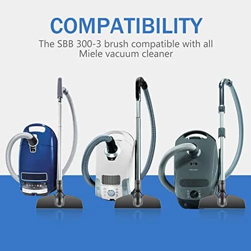 KEEPOW Vacuum Attachments Brush Compatible with Miele Vacuum Cleaner | 12 Inch Parquet Floor Brush for Hard Floors thumbnail 2