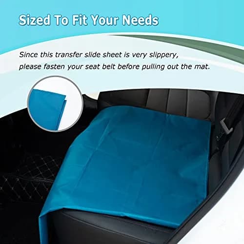 LOSCHEN Tubular Slide Sheet 72x72cm (28"x28") | Reduces Caregiver Strain & Aids Elderly Mobility thumbnail 7