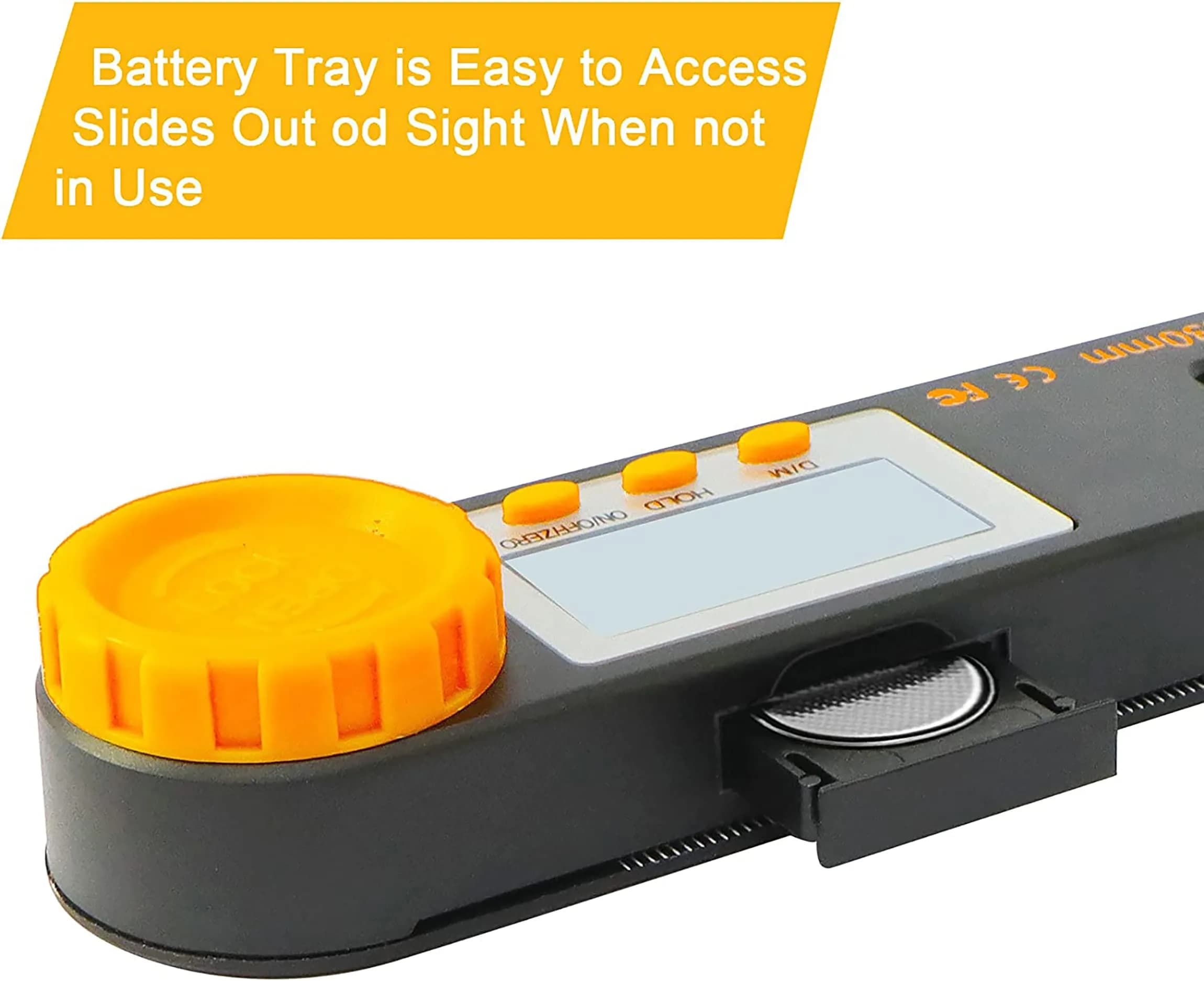 Rainyb Digital Angle Finder Tool 7inch (177.8mm) with Dual Scales | Accurate Angle & Length Measurement for Carpenters - view 5